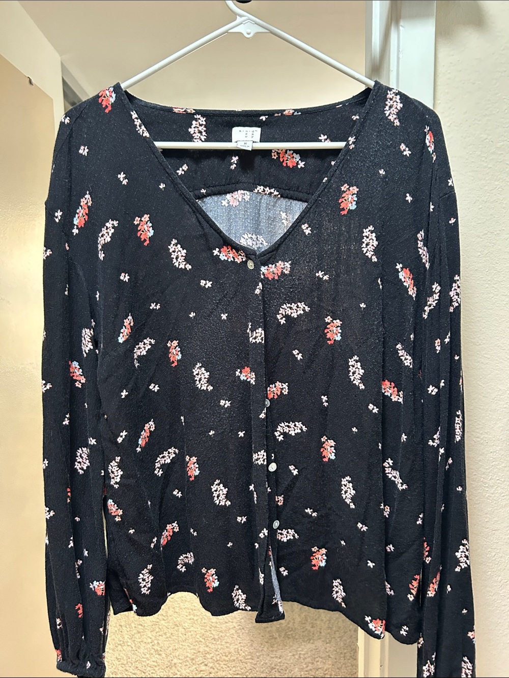 A New Day Rayon button cardigan